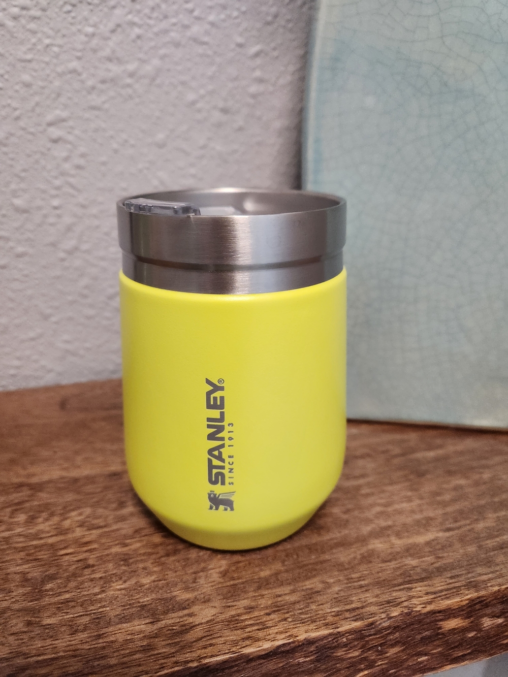 Stanley 10 Oz Neon Yellow Insulated Everyday Go Tumbler - Double Wall Travel Cup
